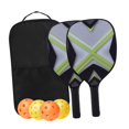 thumbnail image 2 of Raqueta de tenis Training Comfort Grip con marco de carbono para hombre Verde, 2 of 7