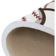 thumbnail image 6 of Baseball Softball Print Area Rugs Colorful Large Non-Slip Floor Matative Carpets Doormat for Kitchen Living Dining Dorm Playing Room Bedroom 31 x 20inch Home Decor, 6 of 7