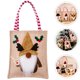 thumbnail image 3 of Mango de Navidad Bag de regalo Favores Party Favors bolsas de lino, 3 of 5