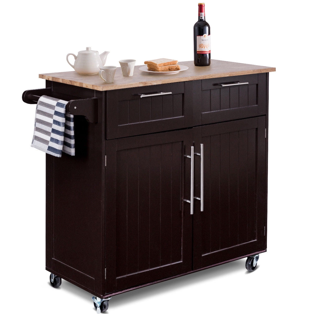 Unique Kitchen Storage Cabinet Trolley for Living room