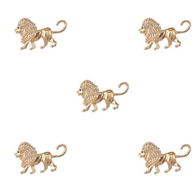 Guardurnaity Broches Animal Breastpin Aleación Oro Plata Nuevo diseño Moderno Animales Patrón Dye Tech Joyería Chal Accesorios gloden Type2 NO2 Guardurnaity CBP191391