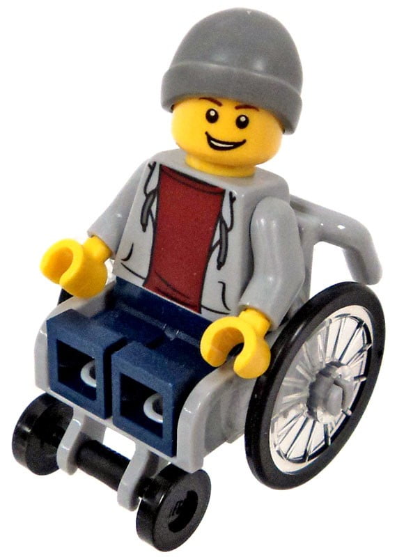 Download Lego Disabled Man In Wheelchair Minifigure No Packaging Walmart Com Walmart Com