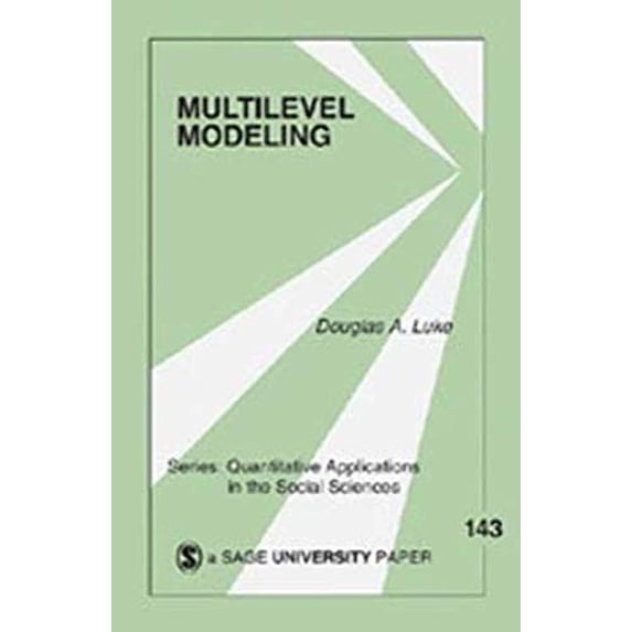 Pre-Owned Multilevel Modeling (Quantitative Applications in the Social Sciences) Paperback