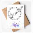 thumbnail image 1 of Signaux Satellites Autour de la Réception de Cartes de Voeux de Bienvenue Enveloppes Vierges, 1 of 3