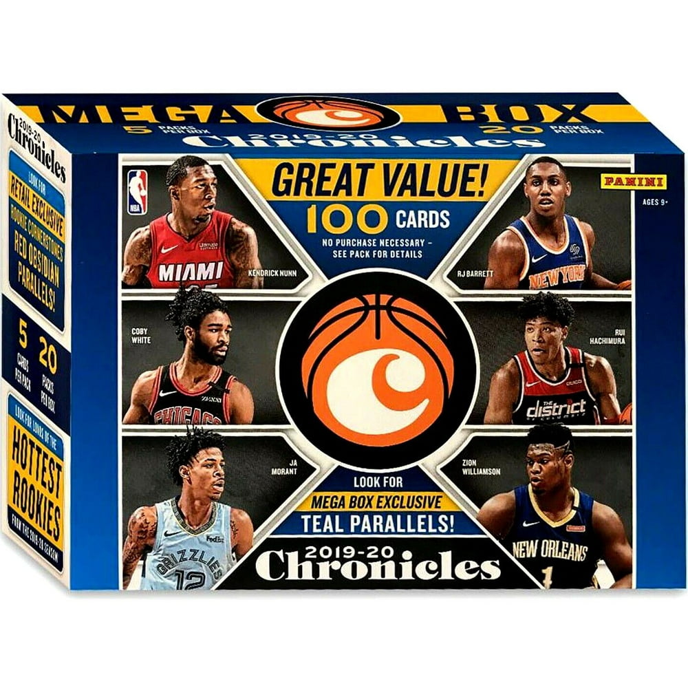  NBA Panini 2019-20 Chronicles Basketball Trading Card MEGA 