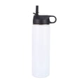 thumbnail image 3 of 32 oz Portable Thermal Water Bottle Stainless Steel Hydroes Thermos Insulated Wide Mouth Flask Tumbler with Straw Lid for Sport (600ml,E), 3 of 7