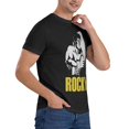 thumbnail image 5 of Rocky Balboa T Shirt Men's Summer Short Sleeve T-Shirt Crewneck Cotton Casual Tee, 5 of 8