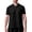A17-Black, variant on Kalauyu Mens Short Sleeve Golf Shirts Turn Down Collared with Button Casual Breathable Golf Summer Tops