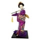 thumbnail image 3 of Muñeca geisha japonesa con kimono, figura coleccionable, escultura, estatuilla, figura de escritorio Estilo H, 3 of 9