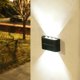 thumbnail image 5 of 2 lámparas de pared solares para exteriores, balcón, valla, camino, decoración de jardín (6 LED blancas) Tmvgtek Iluminación del hogar multifuncional, 5 of 9