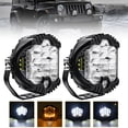 thumbnail image 2 of Faro Coche Modificado Con Con Flash Emisor Tres Lados 5 Pulgadas (luz Blanca), 2 of 7