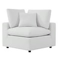 thumbnail image 3 of Modular Lounge Sectional Deep Sofa Set, White, Fabric, Modern Contemporary, Outdoor Patio Balcony Cafe Bistro Garden Furniture Hotel Hospitality, 3 of 10