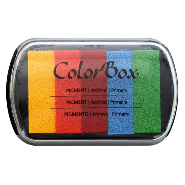 ColorBox Pigment Ink Pad 5 Color Primary