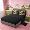 thumbnail image 3 of Erosebridal Rustic Camping Adventure 7 Pieces Bedding Comforter Set,Country Farmhouse Lodge Full Bedding Set For Adults,Reversible black, 3 of 7