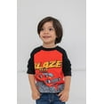 thumbnail image 2 of Blaze and the Monster Machines Toddler Boys 2 Pack Long Sleeve T-Shirts Toddler to Little Kid, 2 of 5