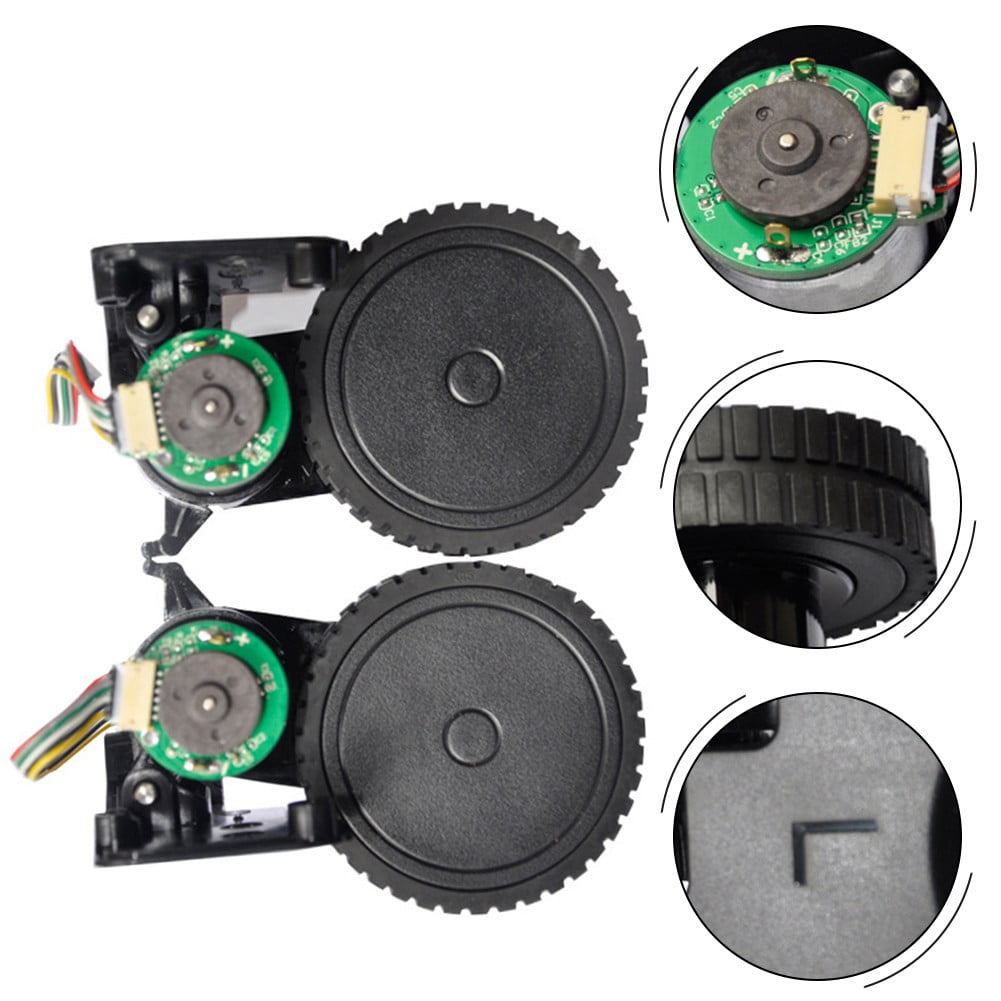 BCLONG Drive wheels Wheel with Motors For bObsweep PetHair for SLAM Robot Vacuum Cleaner