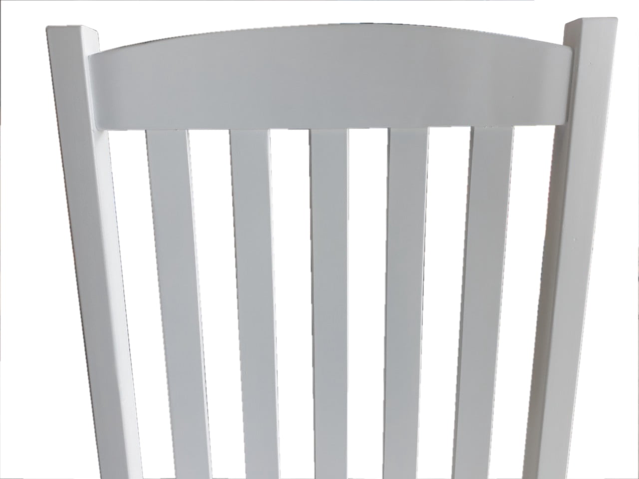 Mainstays Outdoor Wood Porch Rocking Chair, White