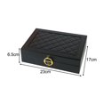 thumbnail image 7 of Segolike Box Organizer Mini Jewlery Case for Rings Bracelets Ear Studs Black, 7 of 7