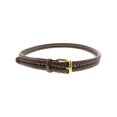 thumbnail image 3 of Fossil Mens Maddox Braided Belt, Brown, 34, 3 of 3