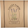 thumbnail image 2 of Valley Farms Lavender Country Farmhouse Shower Curtain 72x72, 2 of 3