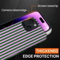 thumbnail image 2 of for iPhone 15 Case,Compatible with MagSafe,Cute Striped Phone Case Shockproof Soft TPU and Hard PC Protective Phone Cover for Women Girls,Greenish Purple Stripes, 2 of 5