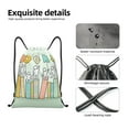 thumbnail image 4 of Fotbe Books Pattern Drawstring Backpack, Gym Bag, Lightweight Backpack, Water-Resistant Bag Travel Sports Backpack, Fitness Bag, Yoga Bag-Medium, 4 of 6