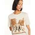 thumbnail image 4 of Time and Tru Women's Beatles Graphic Print T-Shirt, Sizes XS-XXXL, 4 of 5