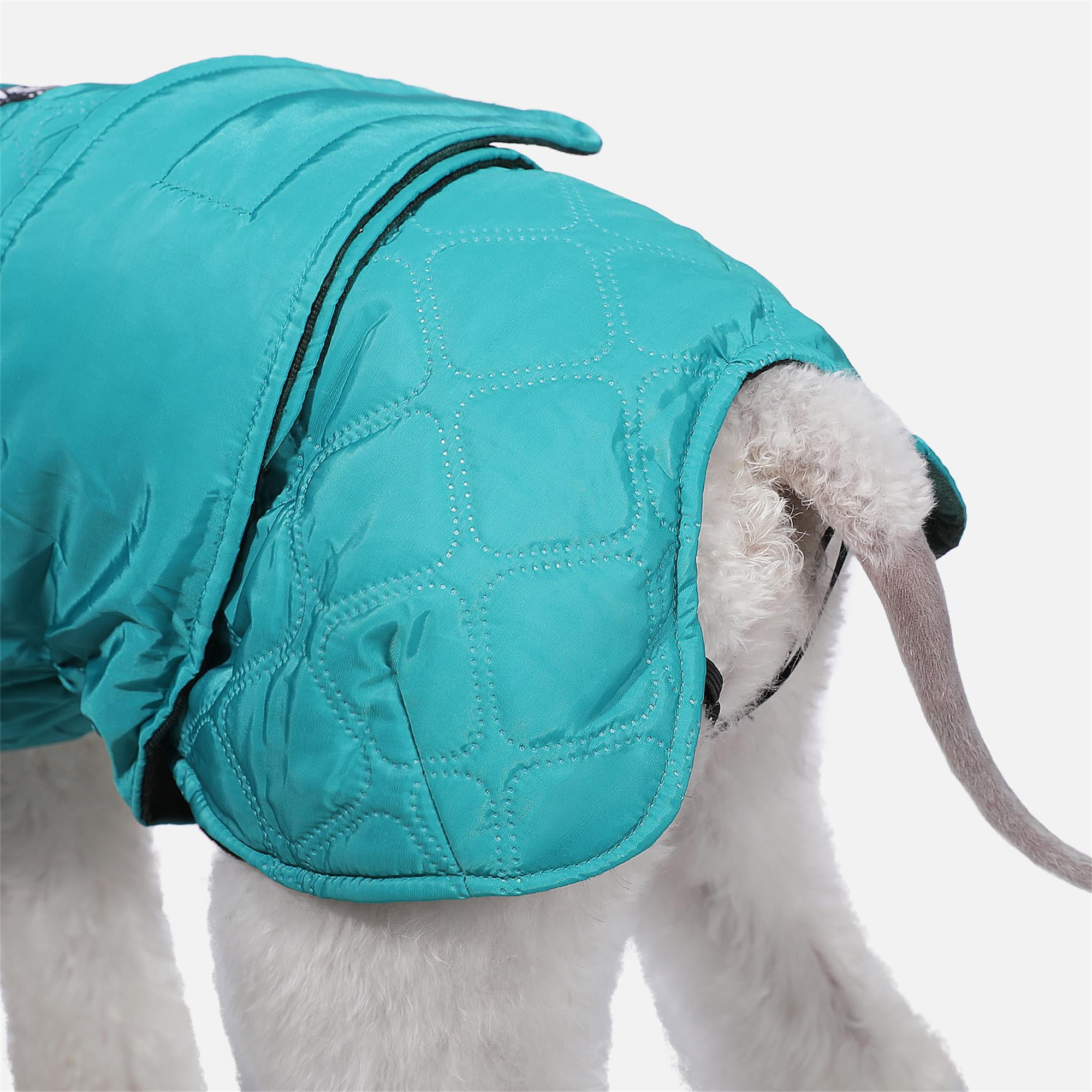 Kadyn Reversible Water Repellent Dog Jacket Pets Apparel Winter Warm Outdoor Sport Dog Coats for Winter Cold Weather Puppy Comfort Vest, Green 2XL Kadyn Reversible Water Repellent Dog Jacket Pets Apparel Winter Warm Outdoor Sport Dog Coats for Winter Cold Weather Puppy Comfort Vest, Green 2XL