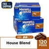 (2 Pack) Maxwell House Medium Roast House Blend Coffee K Cups, 60 Ct Box (120 Total Coffee Pods) (2 pack)