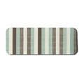 thumbnail image 1 of Retro Computer Mouse Pad, Classical Vertical Stripes Pattern Texture Image Old Fashioned Display, Rectangle Non-Slip Rubber Mousepad Large, 31" x 12", Almond Green Brown Cream, by Ambesonne, 1 of 2