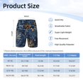 thumbnail image 4 of Cauagu Mystical Underwater Coral Scene Print Swim Trunks for Men,Youth Boys Swim Shorts Compression Liner Beach Shorts Boys' Swimming Shorts 7-20 Years Bathing Suit-X-Large, 4 of 7