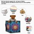 thumbnail image 5 of Home Organizer Foldable Fabric Storage Bin With Handle Rainbow Colors, 5 of 7