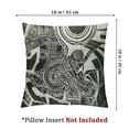 thumbnail image 4 of nygtbtfer Throw Pillow - Pattern Wool Style Couch Sofa Pillow Covers for Living Room Bedroom White, 4 of 7
