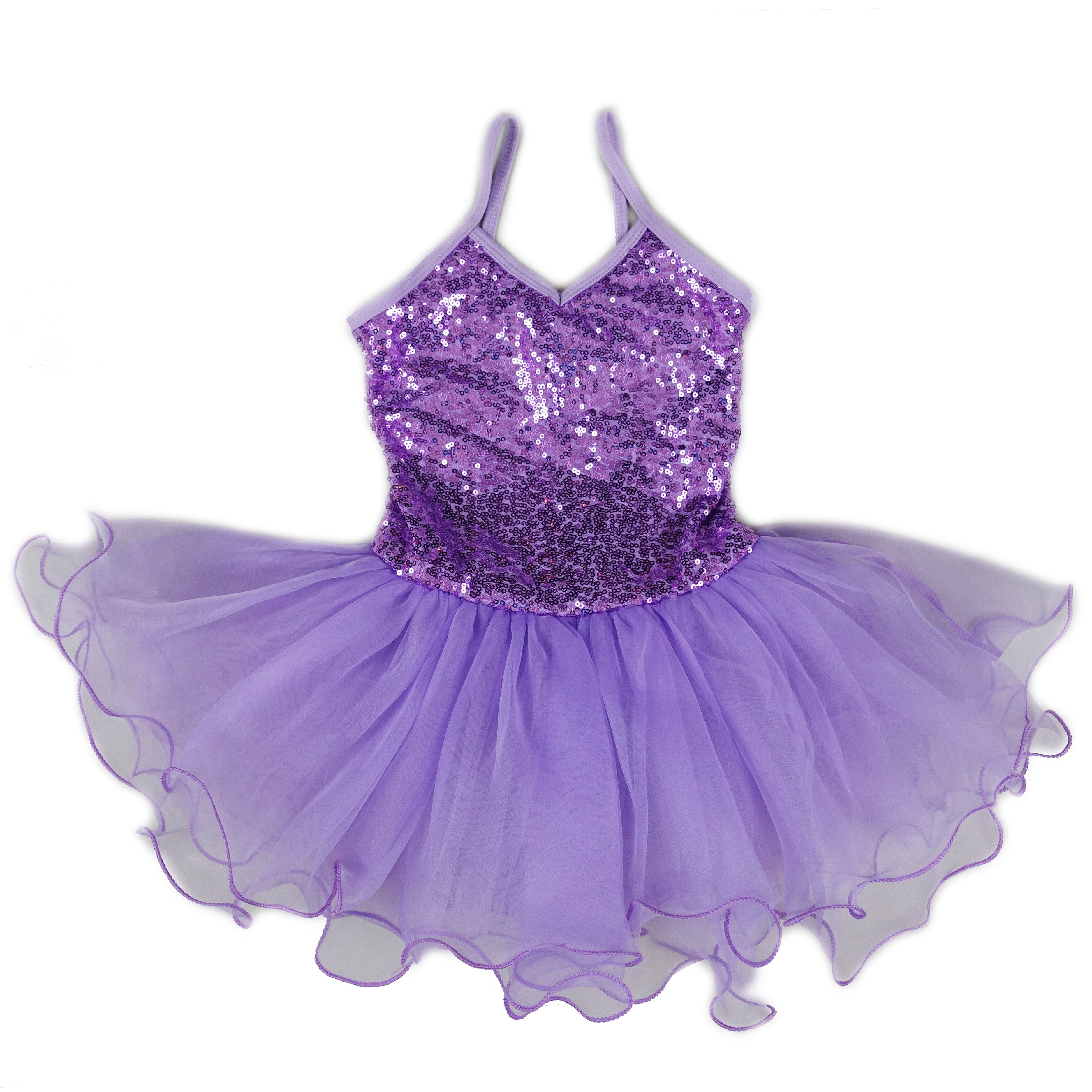 Details about   Dancewear Girls Dress set Headwear Kids Ballerina Mesh Spaghetti strap Sequins 
