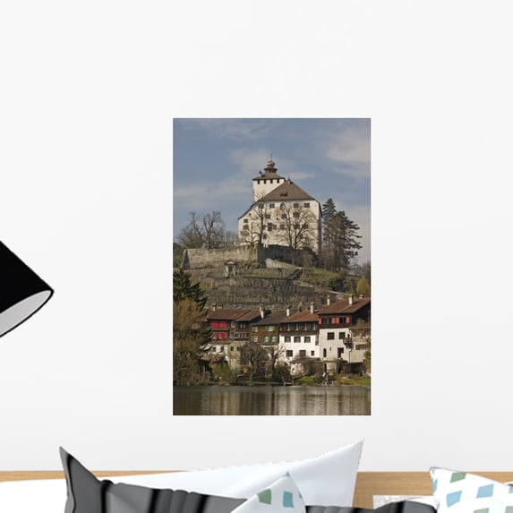 Stadtchen Werdenberg 2 Wall Mural by Wallmonkeys Peel and Stick Graphic (18 in H x 12 in W) WM32982