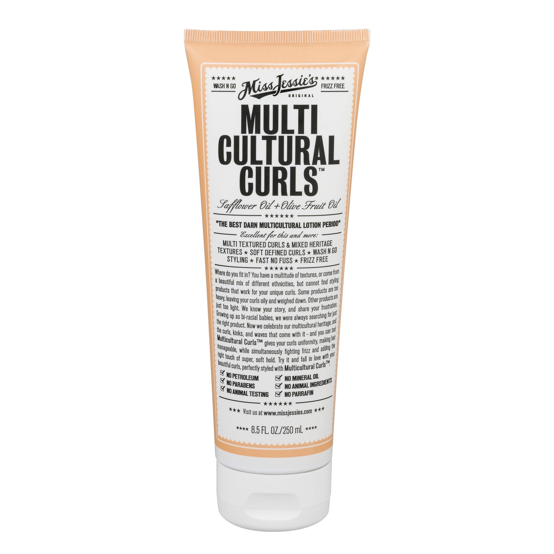 MISS JESSIE'S Multicultural Curls Enhancing Texturizing Hair Styling Cream,  8.5 fl oz - Walmart.com