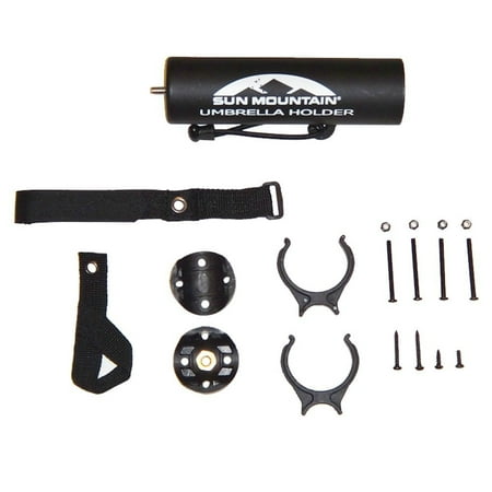 Sun Mountain Cart Accessories Speed Cart Umbrella Holder Kit Black, Brake Kit Retro brake kit for older model Speed Carts By Sun Mountain ()