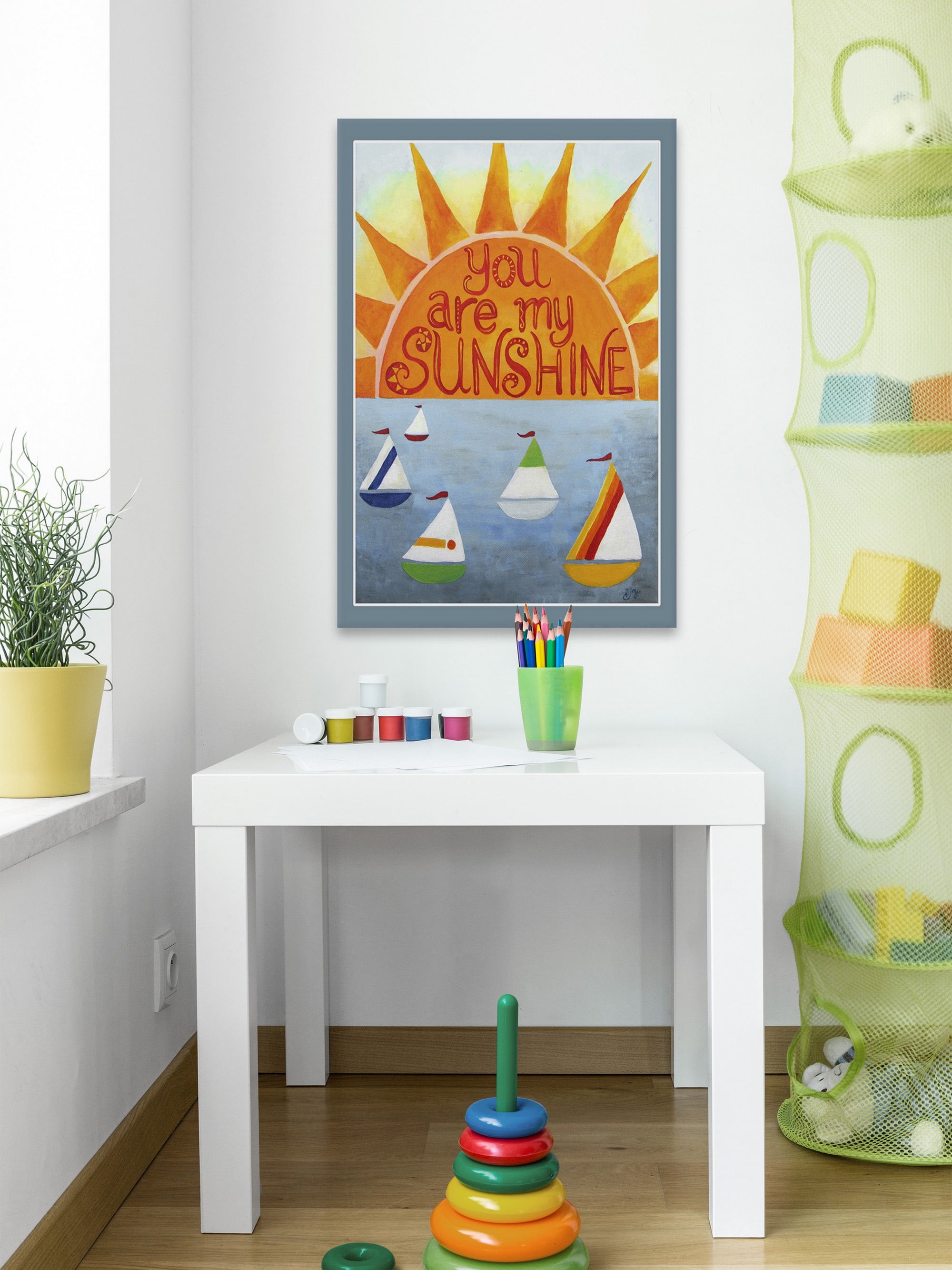 Marmont Hill Sunshine Sailboats II by Nicola Joyner Canvas Wall Art
