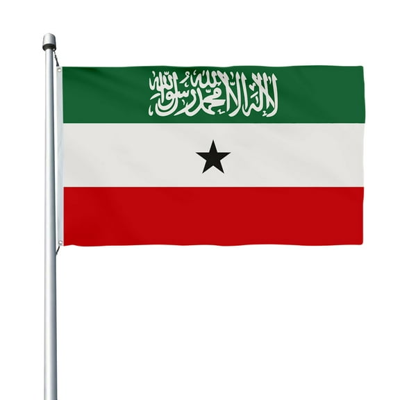 Aihccy Somaliland Flag with Brass Grommets Size - 3x5Ft