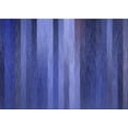 thumbnail image 1 of Ahgly Tapis Rectangulaire Lavable en Machine Intérieur Transitionnel Bleu Saphir, 6 Pieds x 9 Pieds, 1 of 7