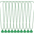 thumbnail image 3 of 30 Pack St. Patrick’s Day Necklace Green Necklaces Bulk with Shamrock Clover Mardi Gras Beads Saint Patrick’s Day Party Favors St. Paddy's Day Accessories Necklaces for Kids Adults, 3 of 8