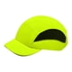 thumbnail image 4 of Gorra de béisbol Bump Cap, cómoda y ligera, con ala de 5 cm, para la cabeza. Amarillo fluorescente, 4 of 9