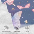 thumbnail image 3 of Stars with Butterflies Hand Towel Bath Towels Face Towels Cotton Absorbent for Home Hotel Spa Swimming Yoga Sports, 3 of 7