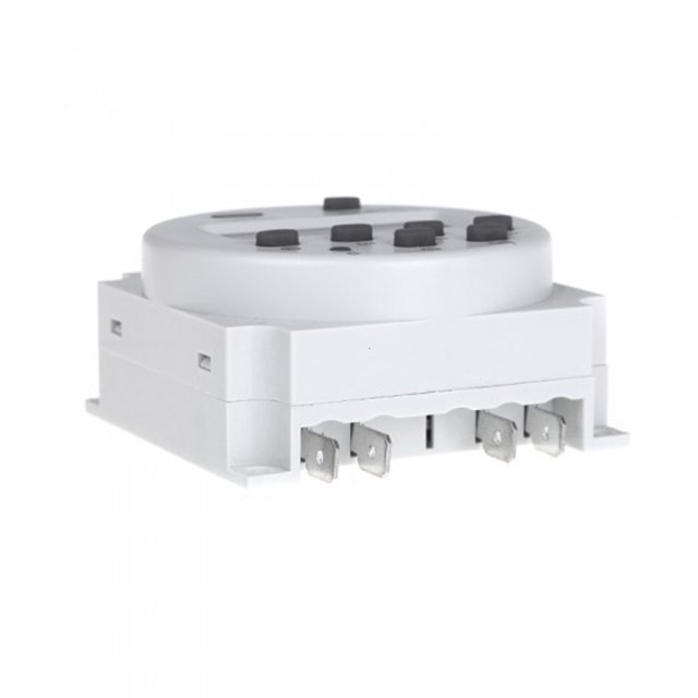 VERDANVERSE Back to School 1Pcs Power Management Programmable Timer Timer Outlet White Plastics