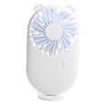 thumbnail image 2 of Guardoinrt Portable Mini Fan Handheld Personal USB Table Pocket Rechargeable Fans White Bear 1Set, 2 of 6