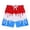 #01-Red, variant on Boys Ice Cream Shorts Mesh Baseball Shorts Active Sports Casual Track Short