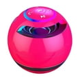 thumbnail image 1 of Pompotops Haut-Parleur Bluetooth, Petite Enceinte, Haut-Parleurs Bluetooth Portables TWS, Haut-Parleurs Bluetooth Portables TWS, Haut-Parleur Bluetooth Carte Colorée Caisson de Basses Appel Portable Extérieur Mini Enceinte, 1 of 1