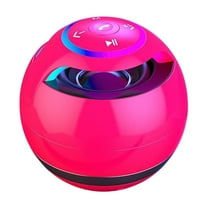 Lzobxe Bluetooth Speakers Wireless Colorful Card Subwoofer Call Portable Outdoor Mini Speaker