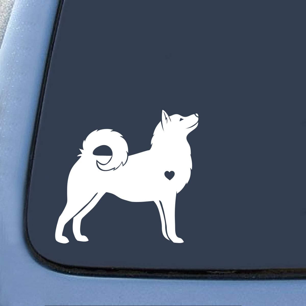 Animals Car Sticker Husky Dog Decal Waterproof Removable Car Decor Laptop 6