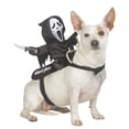 thumbnail image 1 of Ghost Face Rider Vest Pet Costume | S/M, 1 of 2
